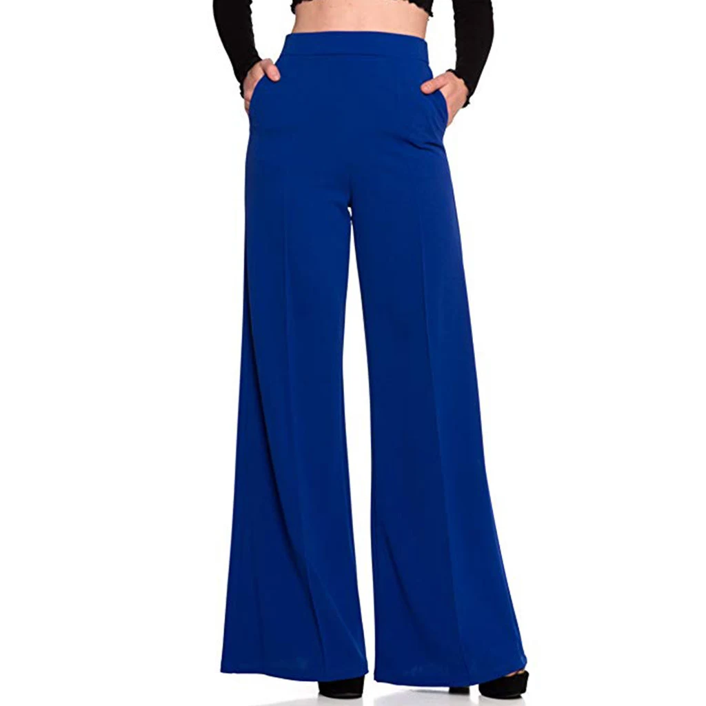 Title 3, Womens Loose Casual Flared Pants – Comfortable...