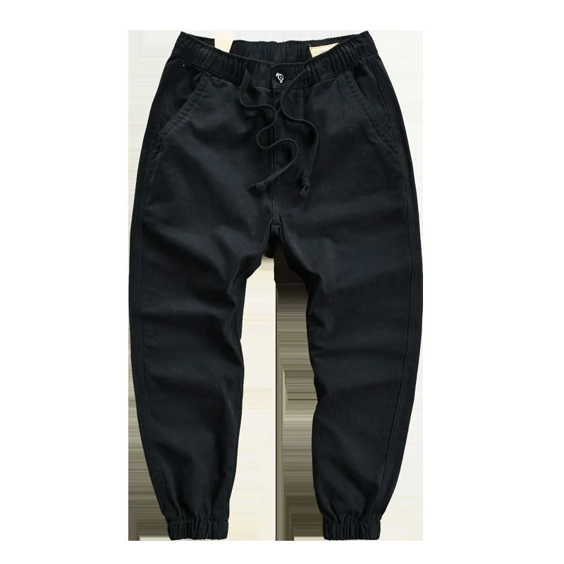 Versatile Men's Workwear Pants, Wear-resistant, Solid Color, Fashionable Casual Cargo Pants for Work and Everyday Wear, — photo 1
