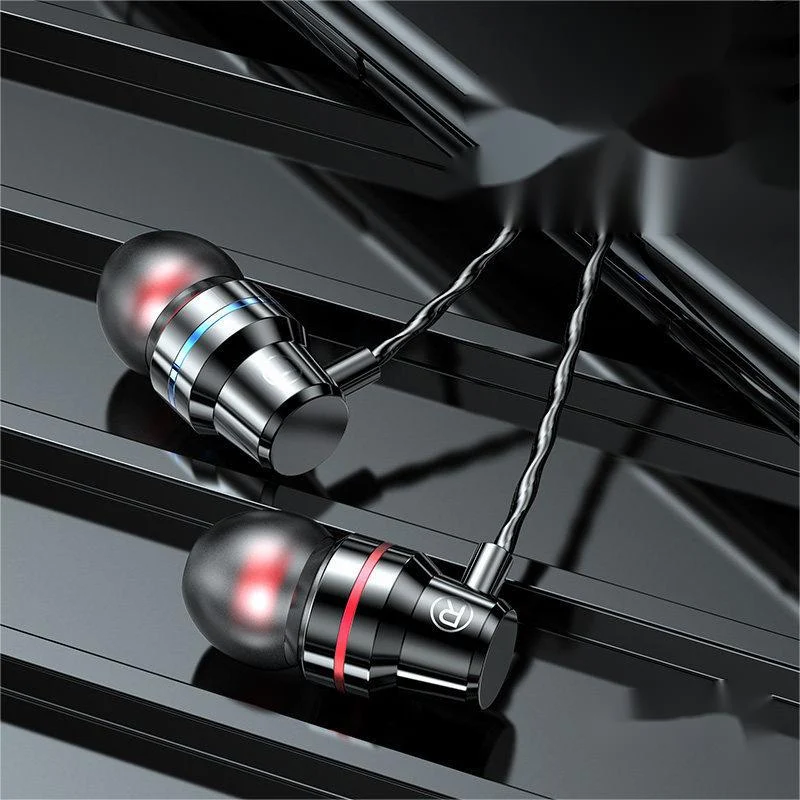 Title 3, High-end wired metal earphones Experience super...