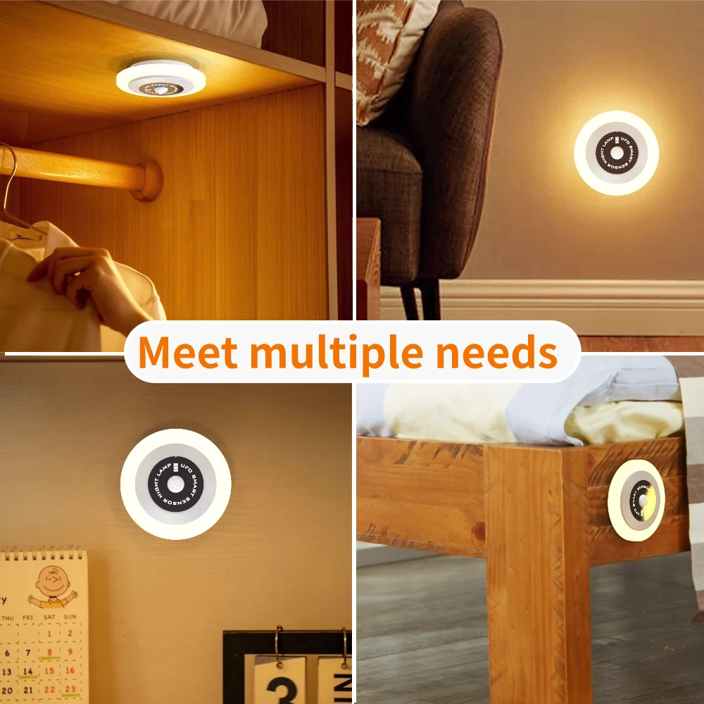 Title 8, Smart Infrared Sensor Lamp Cabinet Aisle USB Ch...