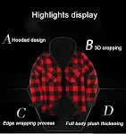 Warm Plaid Shirt Winter Fleece-lined Thickened Warm Shirt for Men. Stay cozy and comfortable all winter long in this war — photo 8