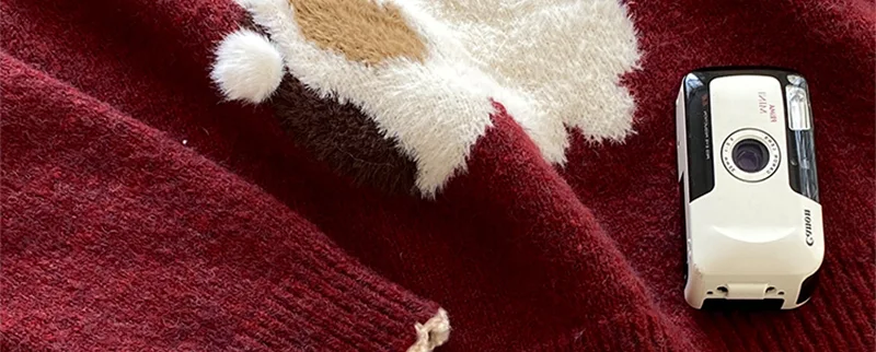 Title 40, Bunny Red Pullover Rundhalspullover Damen Herbs...