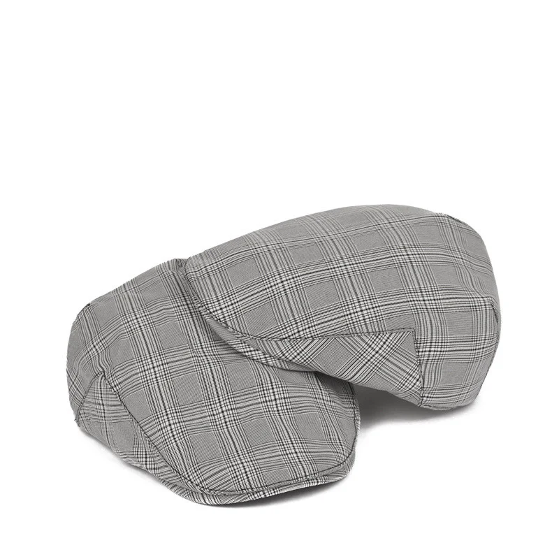 Basco Scozzese Britannico da Uomo Cappello Anteriore Ingrosso Casual Retro Becco d'Anatra Leggero Estate Stile Anziano — foto 4