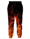 3D-Blumenmuster-Casual-Jumpsuit für Herren, Oversized-Hose im europäischen und amerikanischen Stil, bequemer und modischer Übergrößen-Overall. — foto 8