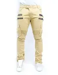 Fashion High Street Slim Fit Zipper Polished Casual Skinny Pants, a Stylish and Comfortable Choice for Everyday Wear — photo 2