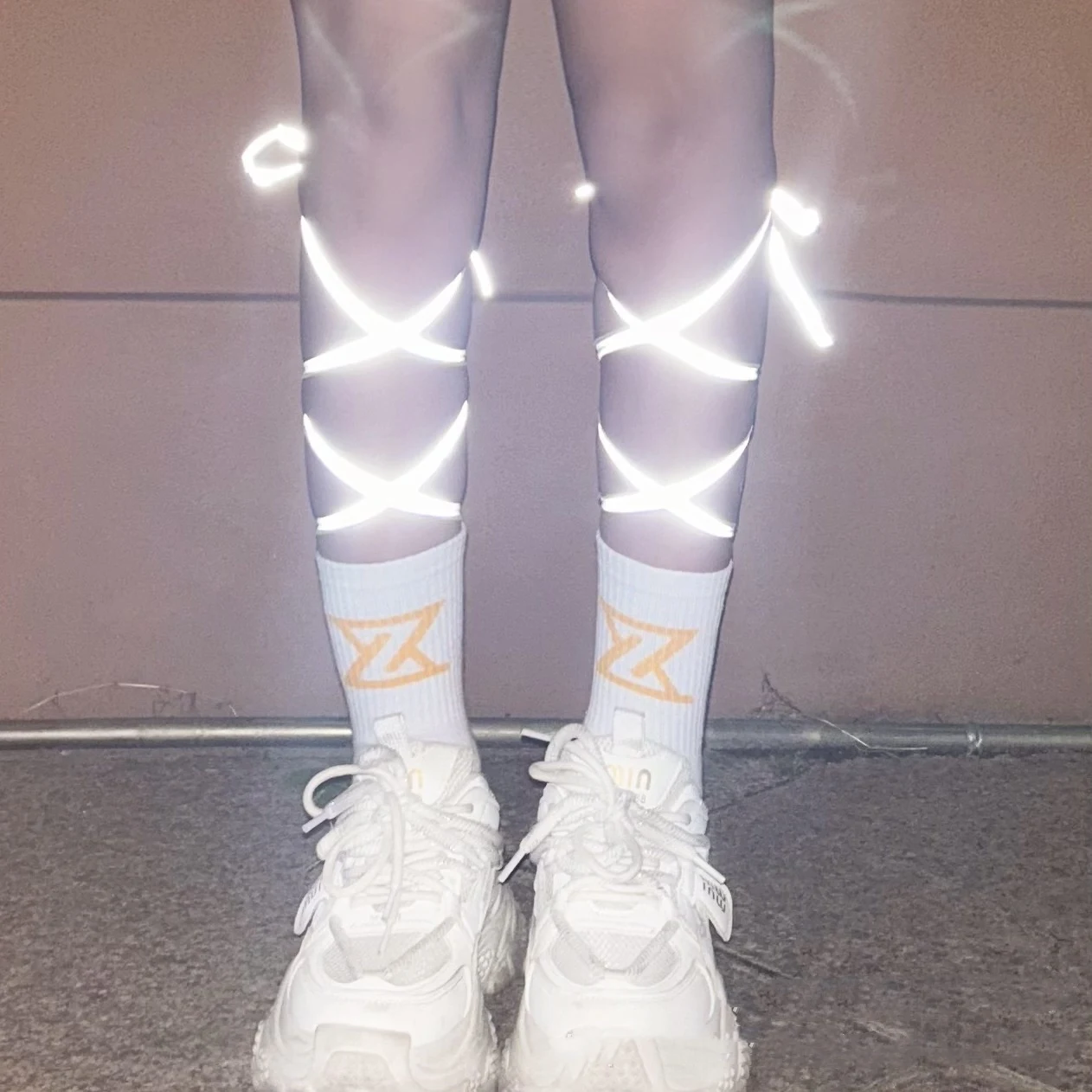 Title 1, Christmas Reflective Luminous Dance Strap Women...