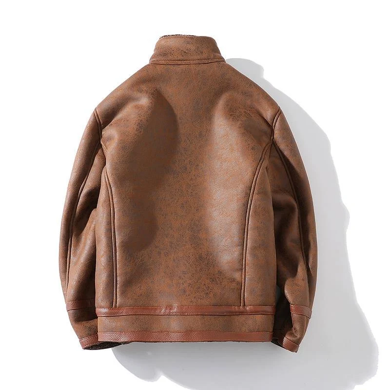Casaco de algodão espesso com forro de fleece, perfeito para o inverno. Mantenha-se aquecido e confortável com este casaco ideal. — foto 8