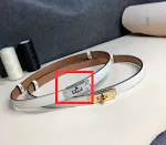 White Silver Buckle