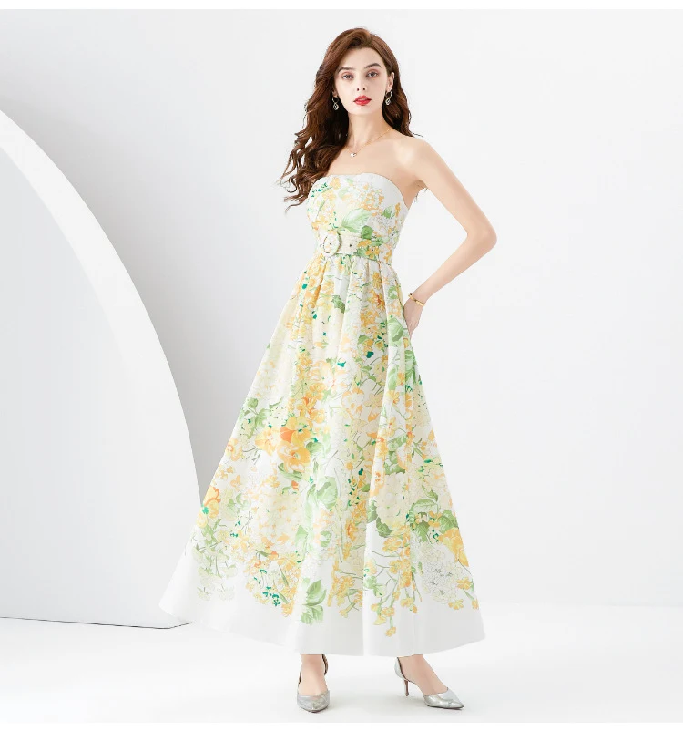 Title 7, Slim-fit Long Sling Holiday Dress