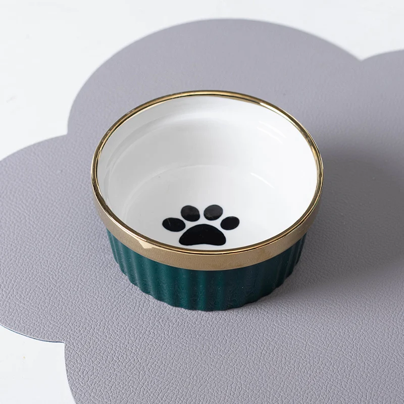 Cat Bowl Cervical Spine Protection Anti-Tumble Double Bowl, promotes healthy posture and prevents spills for easy feedin — photo 9