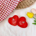 Espejo de corazón con forma de cereza, perfecto para el tocador o regalo romántico, con diseño encantador y reflejo claro para el maquillaje. — foto 2