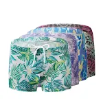 Boxer da uomo stampati Tether a vita bassa, per nuotare con stile e comfort. Il costume perfetto per la piscina e il mare. — foto 9