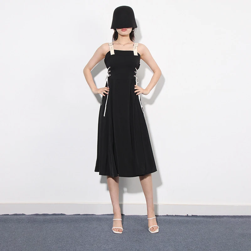 Fashion New Suspender Dress for Women. Stylish and versatile dress, ideal for casual and formal occasions. Comfortable f — photo 2