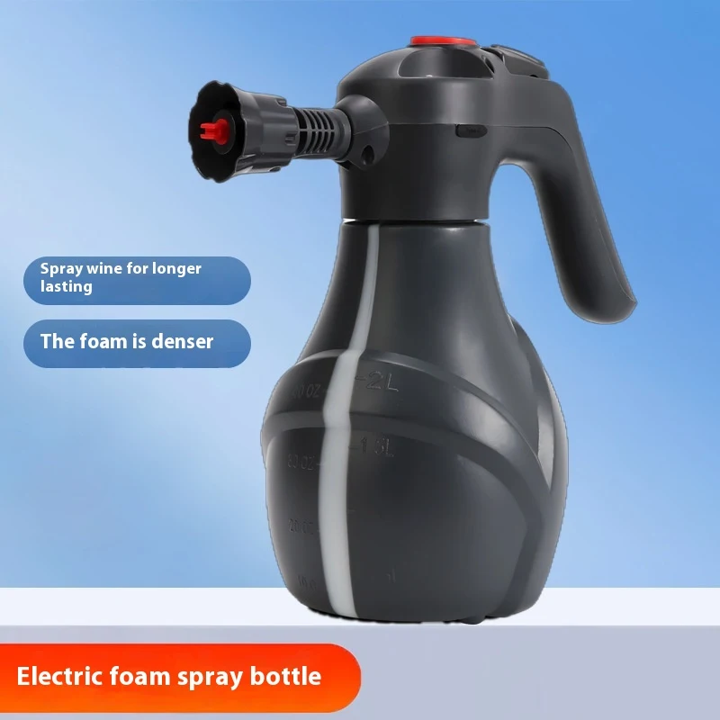 Wireless Electric Car Bubble Watering Can with High Pressure for efficient car washing and watering. Easy to use, cordle — photo 1