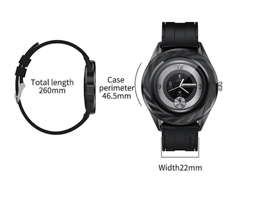 Title 1, Smart Bracelet Body Temperature Heart Rate Bloo...
