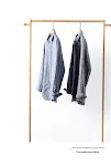 Men's casual linen shirt with polo collar, long sleeve, and loose fit. Experience comfort and style for everyday wear, p — photo 2