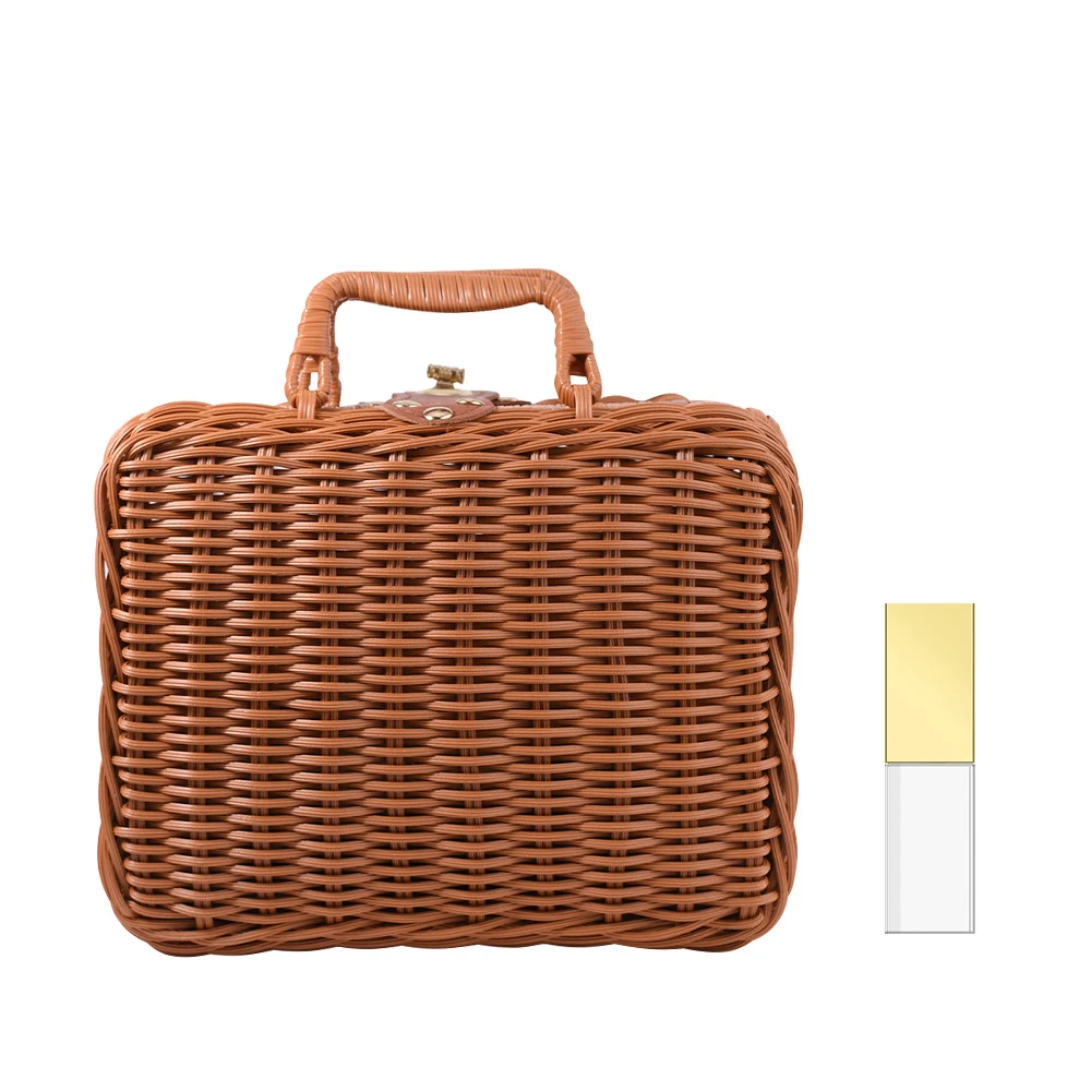 Pen Drive Mala de Vime Feito à Mão Presente Elegante Armazene Seus Arquivos com Estilo e Durabilidade Presente Perfeito para Dados Importantes — foto 16