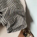 Bebine pantalone širokih nogavica, lagane i udobne, idealne za slobodno kretanje i svakodnevne aktivnosti. — foto 8