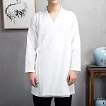 Mid-Length Hanfu Male Layman's Temple Kimono Comfortable Traditional Chinese Clothing Stylish and Versatile Perfect for — photo 4