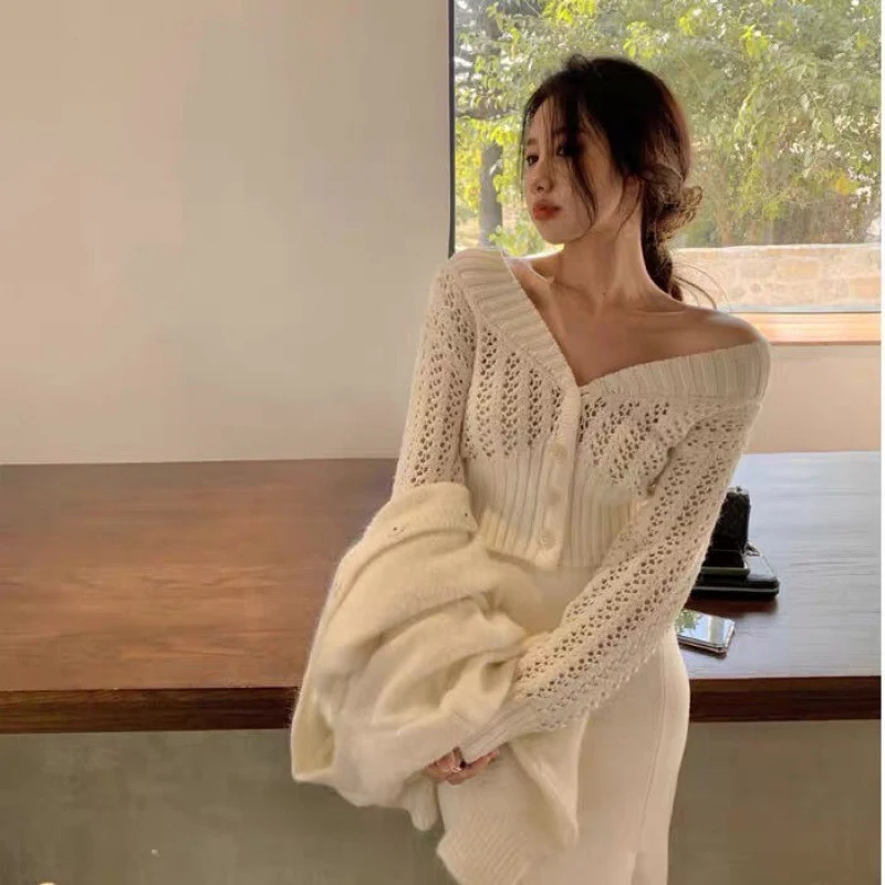 Title 5, Sexy Hollow Sweater Womens Outer Wear. Stylish...
