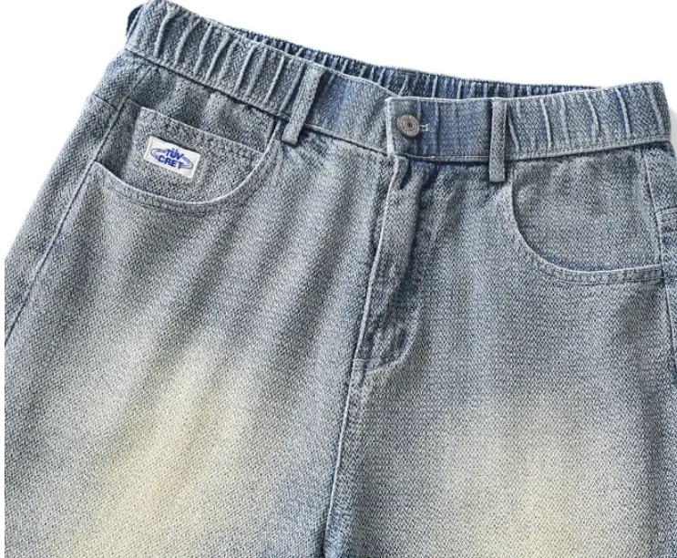 Title 9, Vielseitige Casual-Denim-Shorts für Herren Bequ...