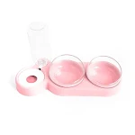 Double Bowl Automatic Pet Bowl Feeder and Cat Waterer. Provides easy and convenient feeding and hydration for your cat. — photo 4