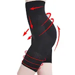 Dames high waist heupvormende broek, creëert een flatterende look, lift de billen en slankt af, perfecte pasvorm en comfort. — foto 4