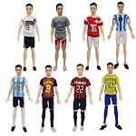 Boneco Ken Príncipe de 30cm articulado e pintado, com calças e roupa fashion. Vista e crie looks incríveis com roupas de baile! — foto 3