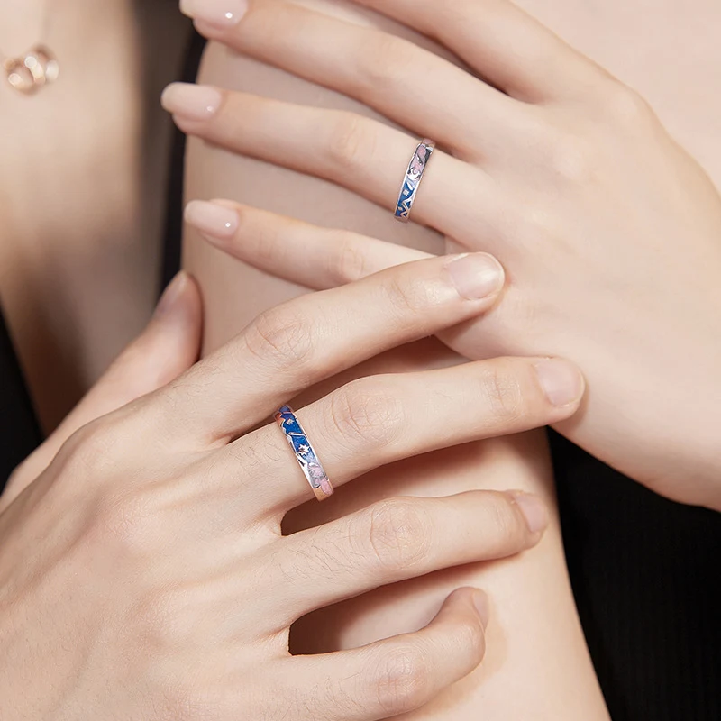 Anel Criativo de Dedo Indicador para Homens e Mulheres Moda Design Único Conforto e Estilo Jóia Perfeita para Presentear Elegância — foto 5