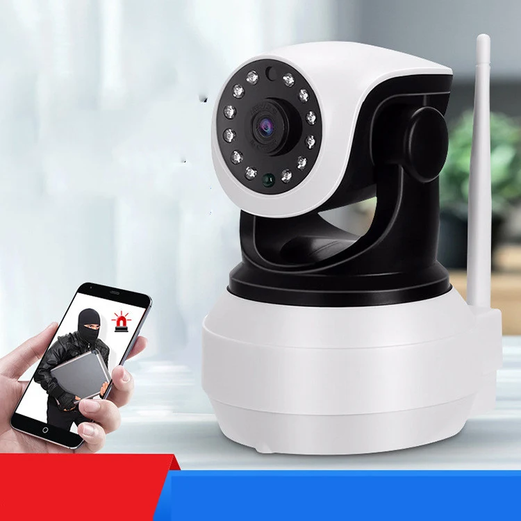 Home Baby Monitor 360 Degree Panoramic Wireless Wifi "Car Head Shaking" for comprehensive baby monitoring. Keep an eye o — photo 1