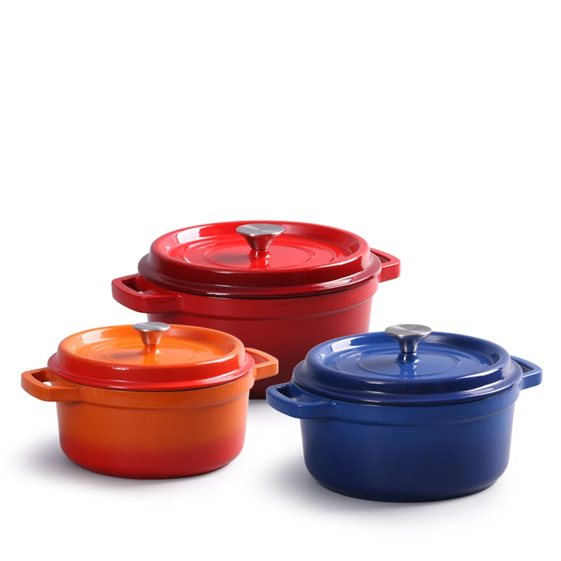 Uncoated Enamel Pot Old-fashioned Home Style Traditional Cooking Perfect for Stews and Soups Authentic and Long-lasting — photo 2