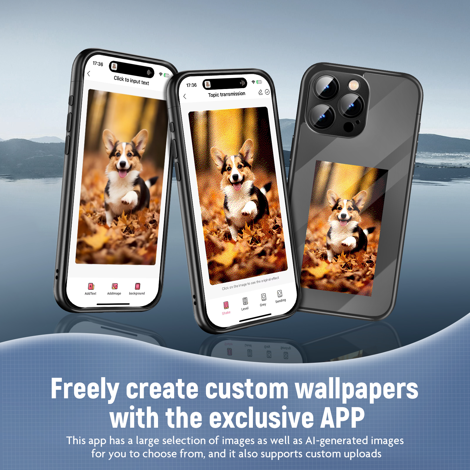 Title 7, Capa Flip para iPhone 15 PRO PROMAX NFC, tela d...