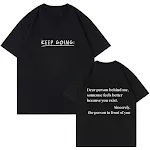 KEEP GOING Round Neck T-shirt Experience comfort and performance with this tee, perfect for workouts or everyday wear. B — photo 12