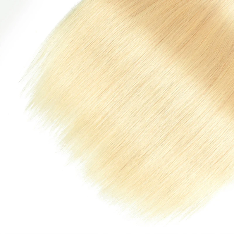 Title 5, Cabelo Humano Loiro Dourado Liso e Ondulado Rea...