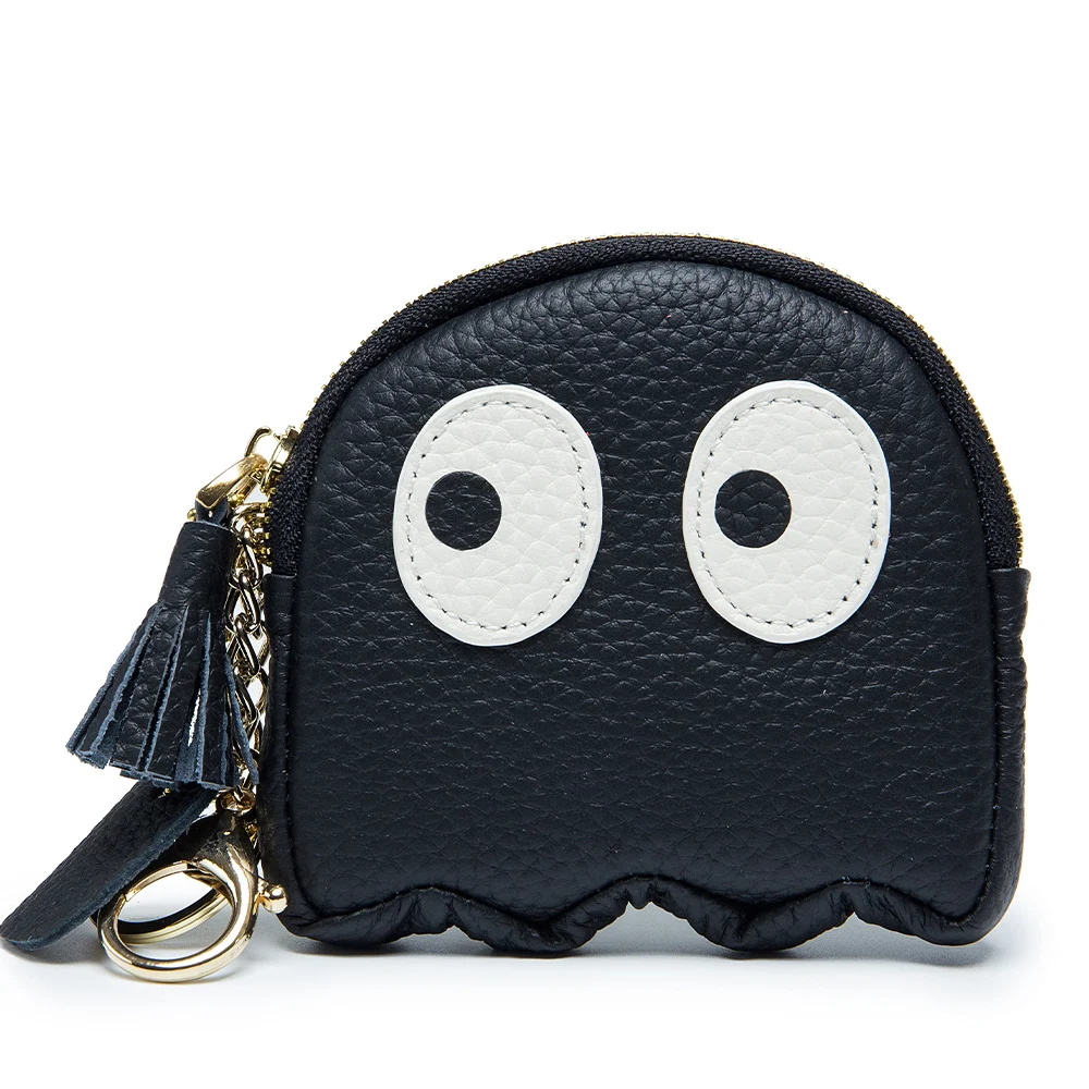 Echte leren portemonnee Mini Schattig Koeienhuid muntzakje Compact en schattig om munten en andere kleine items in te bewaren. — foto 24