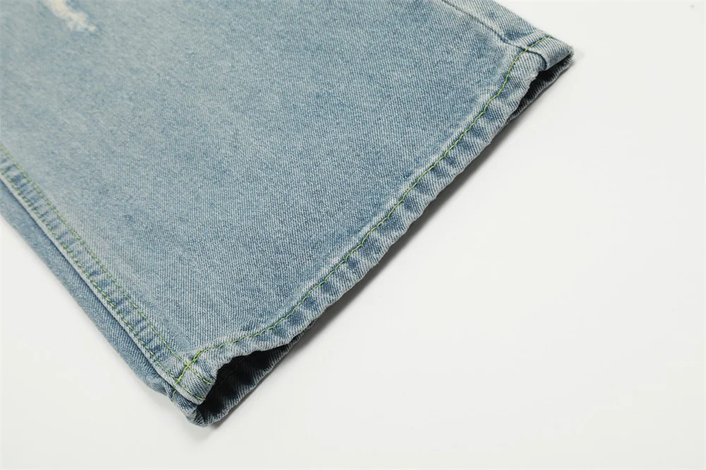 Title 9, Fashion Wash Ripped Jeans for Men Stylish and C...