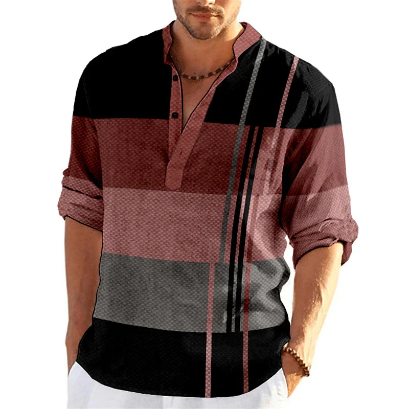 Men's Business Slim Casual Shirt Modern Slim Fit Comfortable and Stylish Versatile for Office and Casual Wear Perfect fo — photo 2