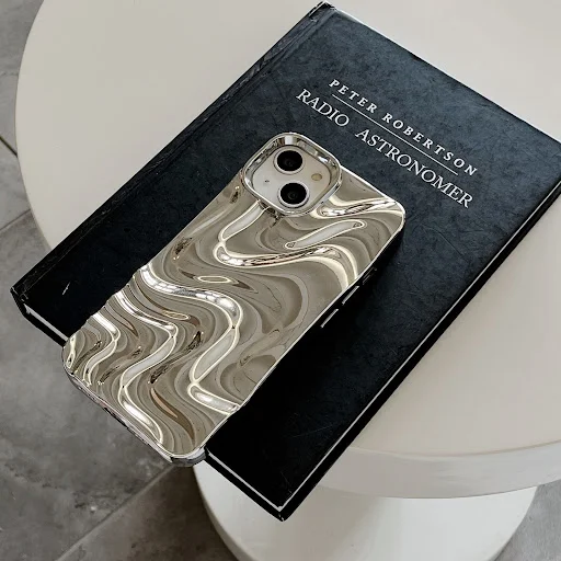 Title 14, Electroplated Three-dimensional Water Ripple Pr...