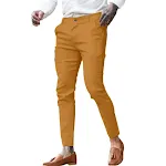 Men's Twill Cotton Stretch Fashion Slim Pencil pants offer a comfortable, slim fit and stylish look perfect for everyday — photo 8