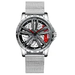 Mechanische herenhorloge voor middelbare scholieren en studenten Trendy design voor jonge mannen Nauwkeurige tijdmeting — foto 23