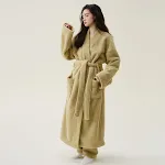 Women Yellow Bathrobe