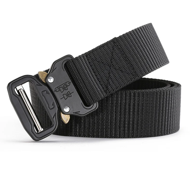 Men's Outdoor Tactical Belt with Alloy Buckle for Heavy Duty Use, Durable and Reliable, Perfect for Adventure and Everyd — photo 2