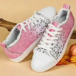 Sapatos de lona femininos casuais e modernos, combinam com tudo. Conforto e estilo versátil para o seu dia a dia. Perfeitos para qualquer ocasião. — foto 8