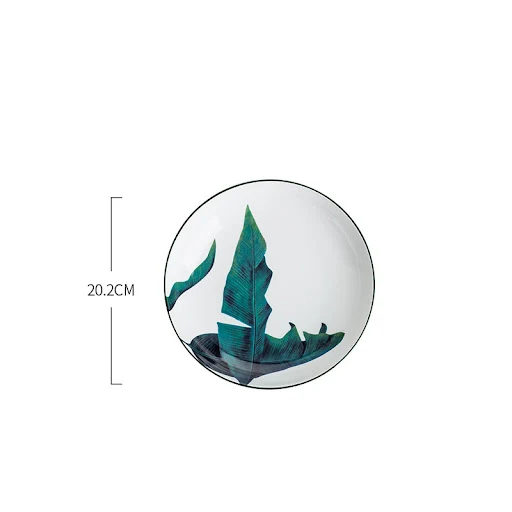 Title 1, Rainforest Ceramic Plate