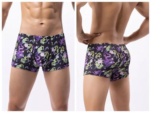 Title 10, Printed Milk Silk Comfortable Breathable Multi-...