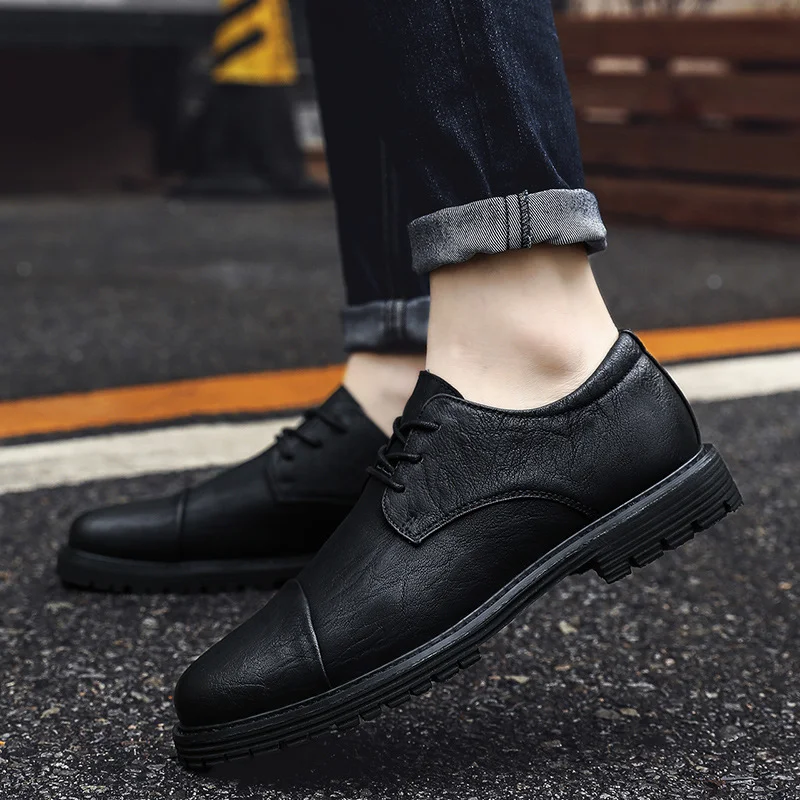 Title 4, Heren Casual Leren Schoenen