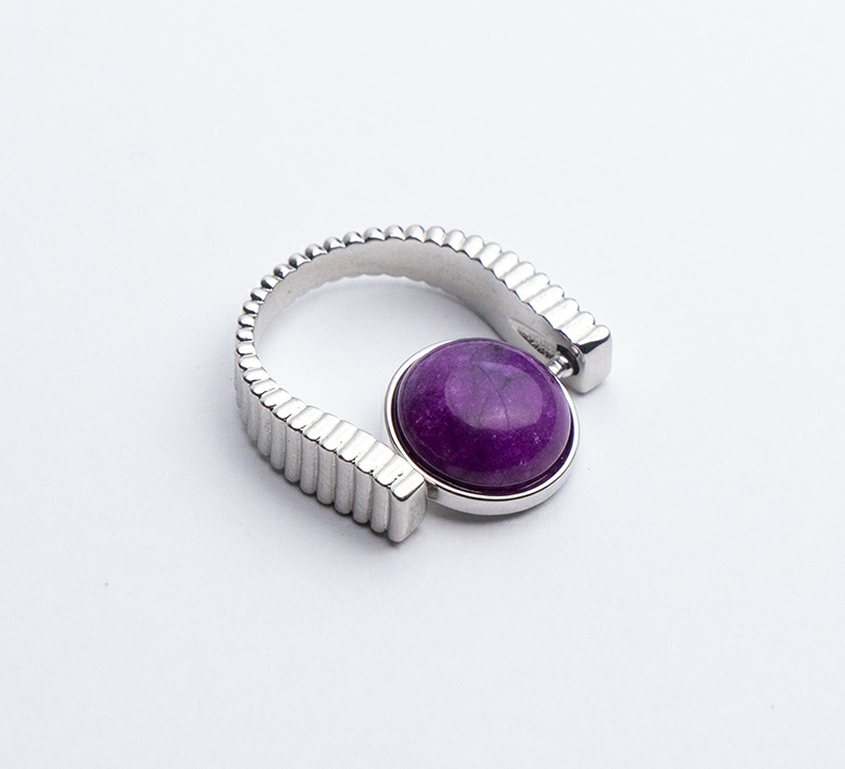 Anéis Spinner Originais de Pedra Natural, com Spinners Substituíveis para Alívio de Ansiedade e Estresse. Joias Relaxantes e Presentes Únicos — foto 10