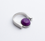 Anéis Spinner Originais de Pedra Natural, com Spinners Substituíveis para Alívio de Ansiedade e Estresse. Joias Relaxantes e Presentes Únicos — foto 10