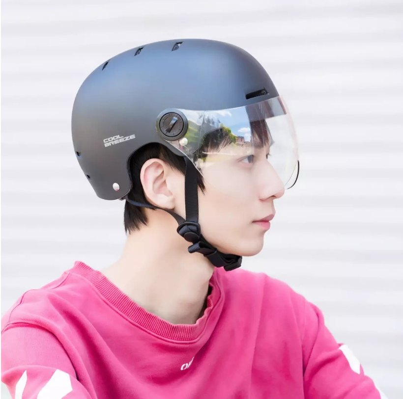 Capacete Cool Wind para montar, absorção de choque, resistência a impactos, conforto, absorção de calor, ventilação, tamanho A. — foto 3