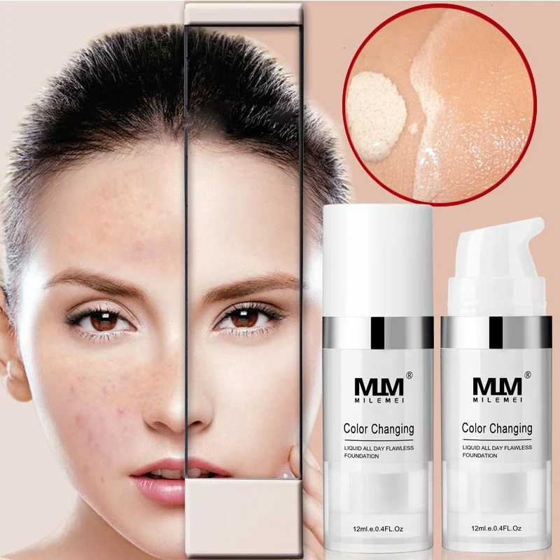 Title 1, Liquid concealer foundation for flawless covera...